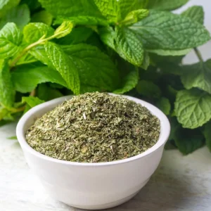 Dried Mint Leaves Powder